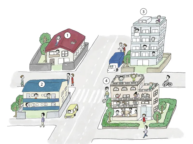 住まいの違い編 学生はどんな家に住んでるの 住まいの知っておきたいコト ドーミーラボ