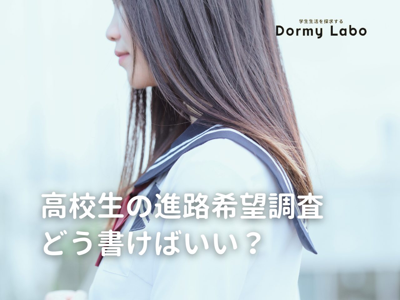 高校生の進路希望調査はどう書けばいい？進路を選ぶ基準と例文、保護者記入欄の書き方も