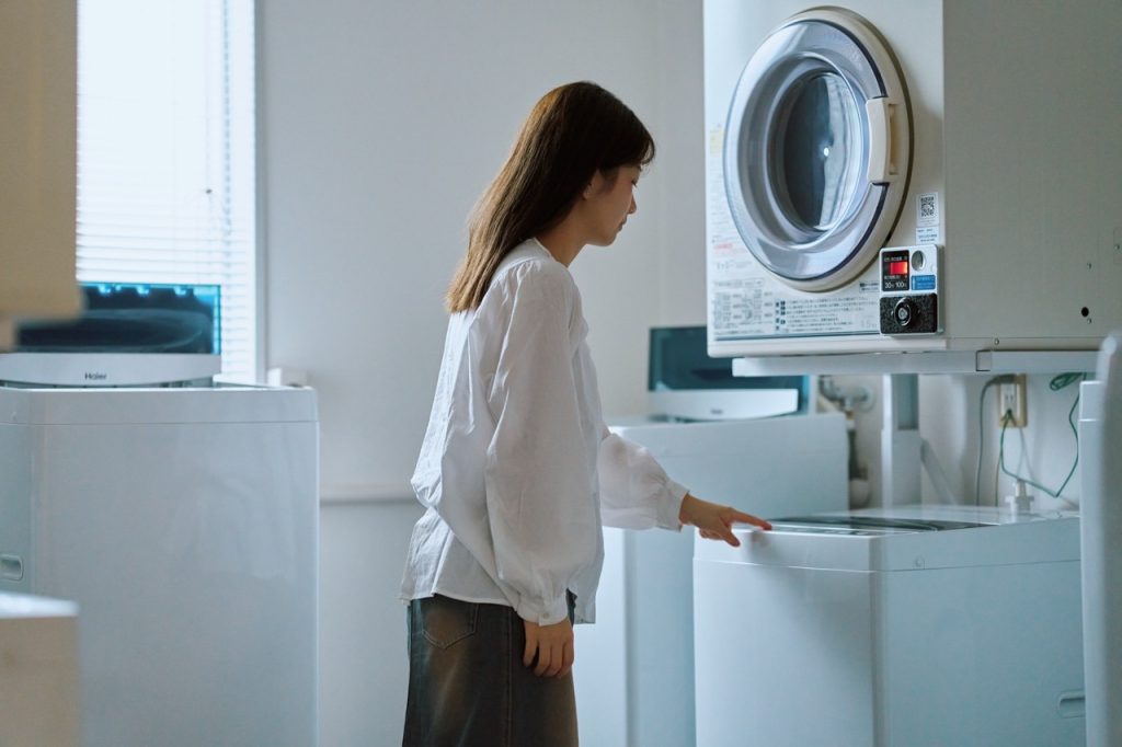 ドーミーあすと長町のランドリー